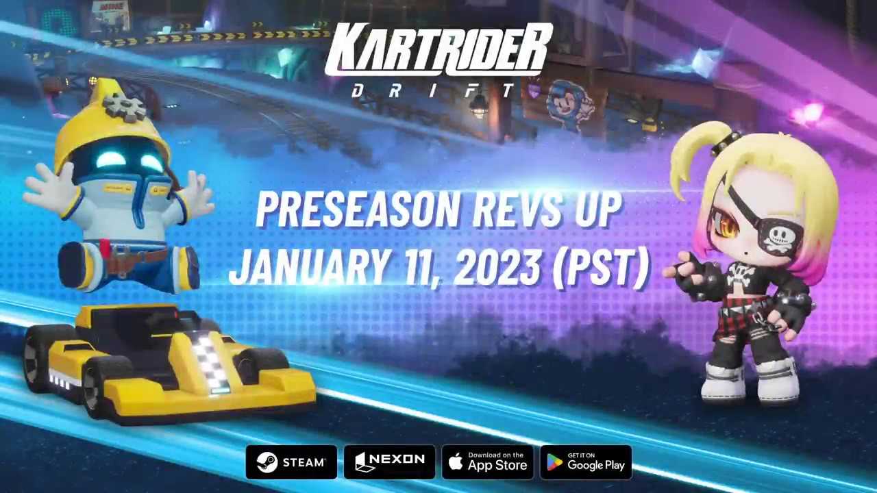 《跑跑卡丁车：漂移》新预告 1月11日上线(跑跑卡丁车漂移公测时间)