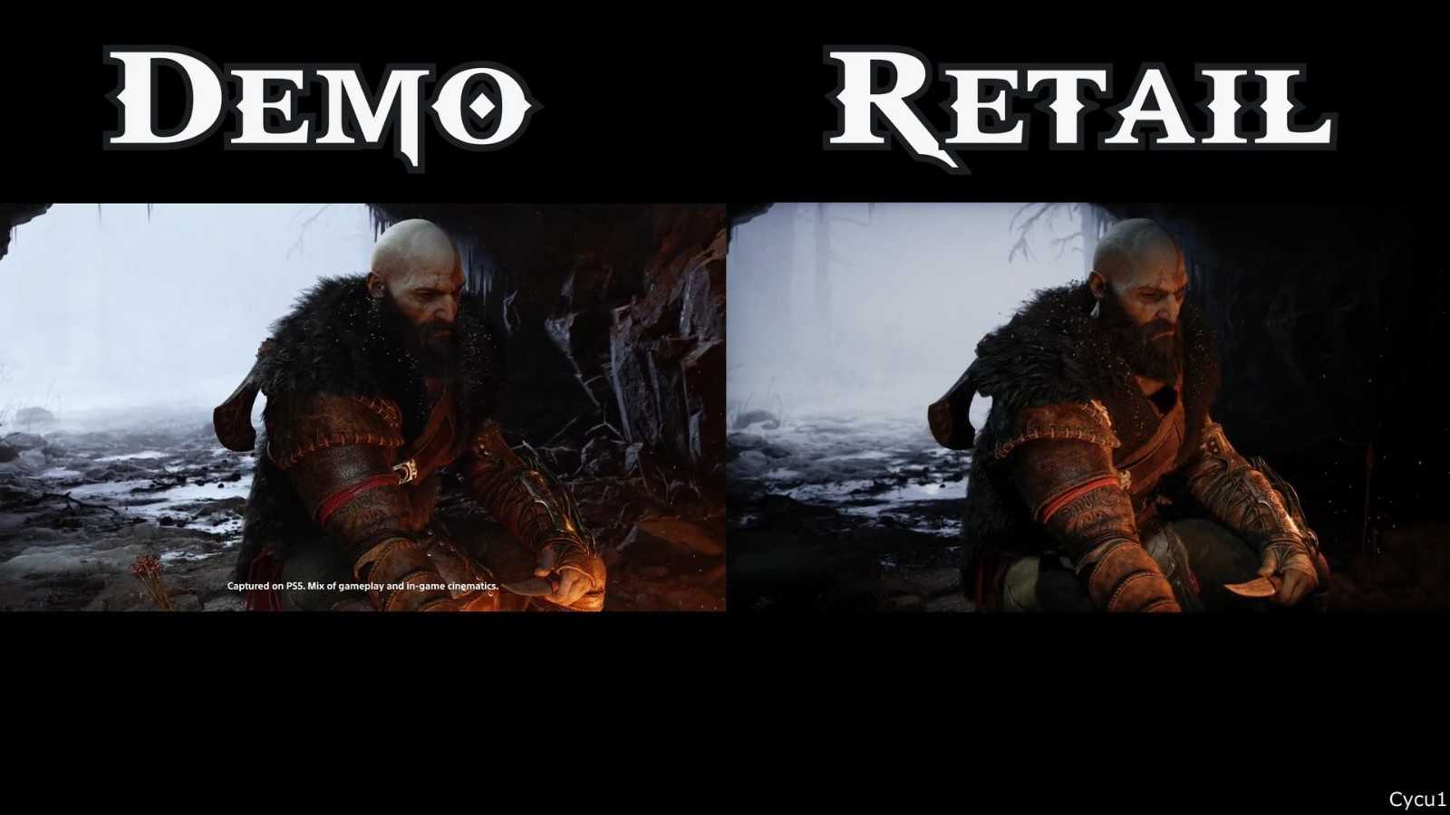 《战神：诸神黄昏》预告演示与实机对比视频已出(战神诸神黄昏禁忌沙原)