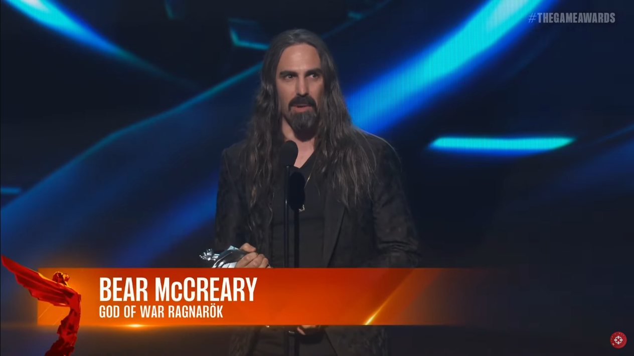 TGA：《战神：诸神黄昏》获得最佳游戏配乐/音乐