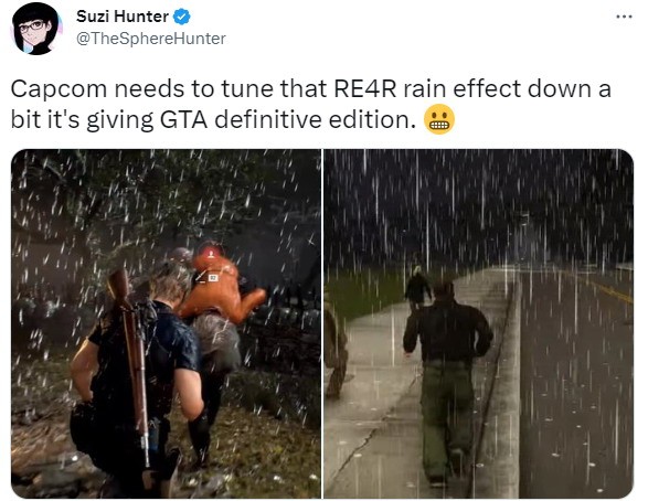 《生化危机4：重制版》演示雨水效果被吐槽：像牛奶雨(生化危机4重制版最新消息)