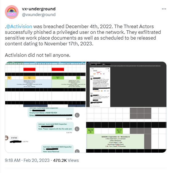 《COD》2023全年计划遭泄露 将有多个赛季(《COD》幽灵)