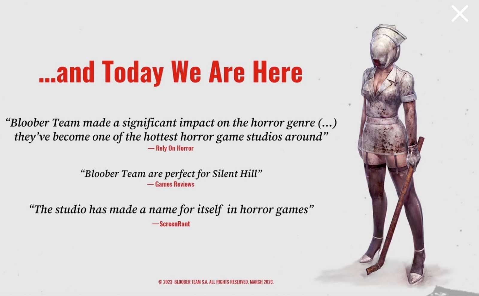 《寂静岭2：重制版》新版护士形象公开身材火辣(寂静岭2重制版steam)