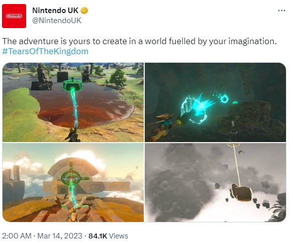 《塞尔达传说：王国之泪》新截图 在美丽世界展开大冒险(塞尔达传说王国之泪典藏版)