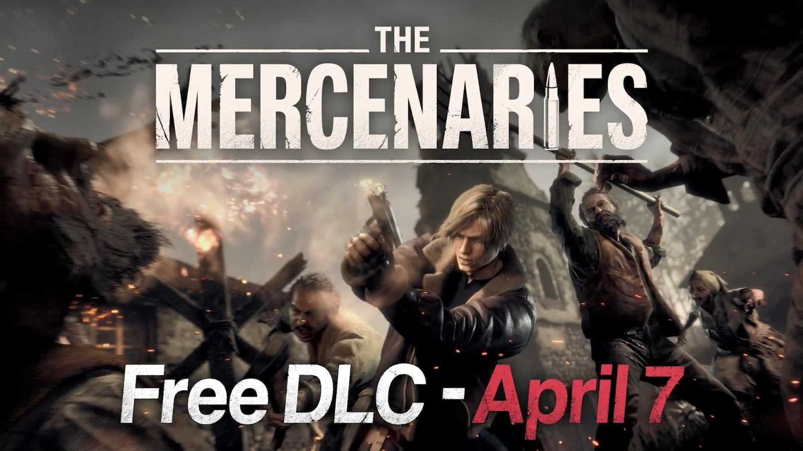 《生化危机4：重制版》发售预告 免费DLC佣兵模式4月7日上线(生化危机4重制版豪华版内容)