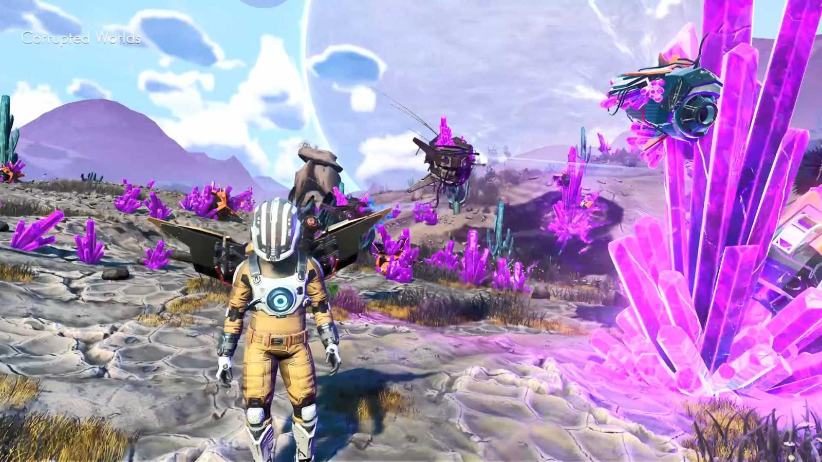 《无人深空》发布“拦截机”更新 探索腐化的世界(《无人深空》怎么切换飞船)