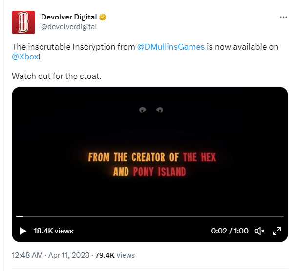 好评黑色卡牌游戏《邪恶冥刻》今日登陆Xbox平台(黑色牌是什么游戏)