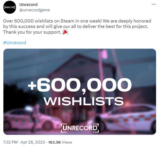 “真实”FPS游戏《未记录》破60万愿望单 发售日期待定(真实fps游戏)