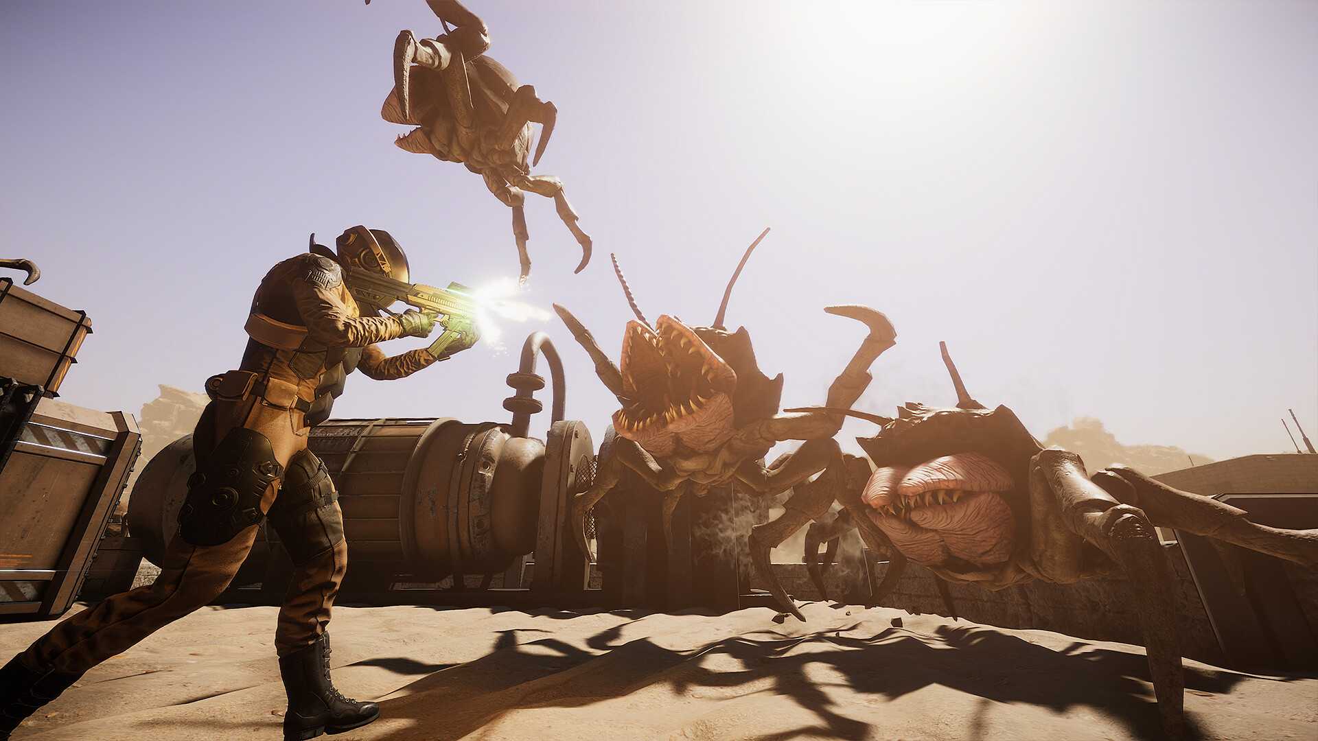 外星人虫大战FPS+RTS 《Silica》现已推出抢先体验(人虫大战的恐怖电影)