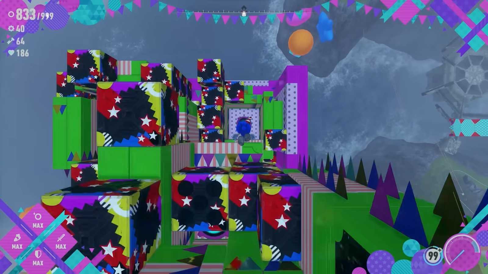 《索尼克：未知边境》生日派对更新加入新游戏+模式(索尼克未知边境怎么存档)