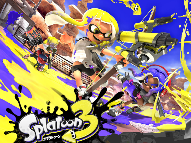 《斯普拉遁3》将举行最强双人战官方大赛 2V2角逐(如果马里奥在《斯普拉遁3》里)