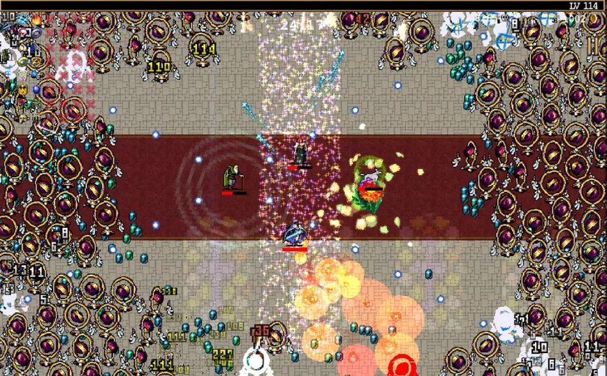 《吸血鬼幸存者》多人合作模式实机演示 8月更新(吸血鬼幸存者擎天塔问号)