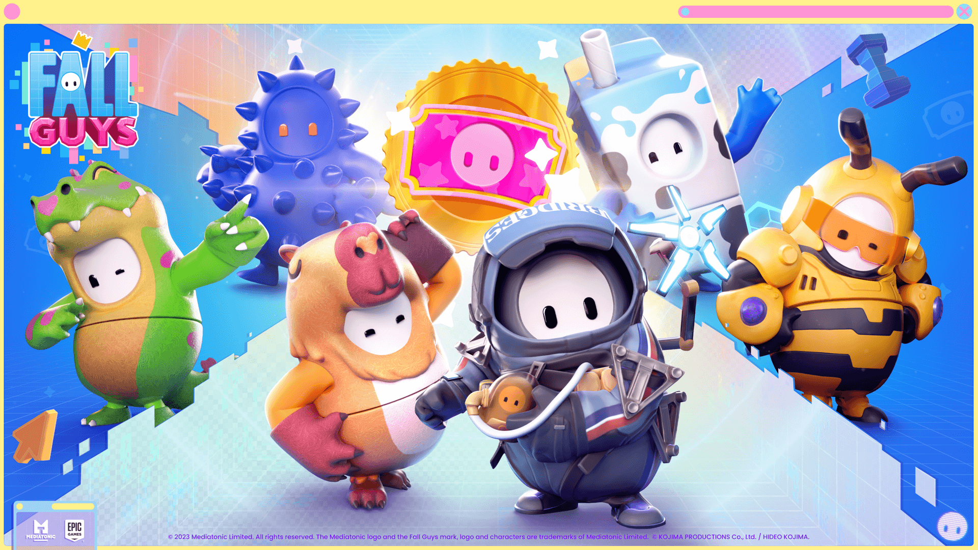 《糖豆人》宣布联动《死亡搁浅》 通行证今天上线