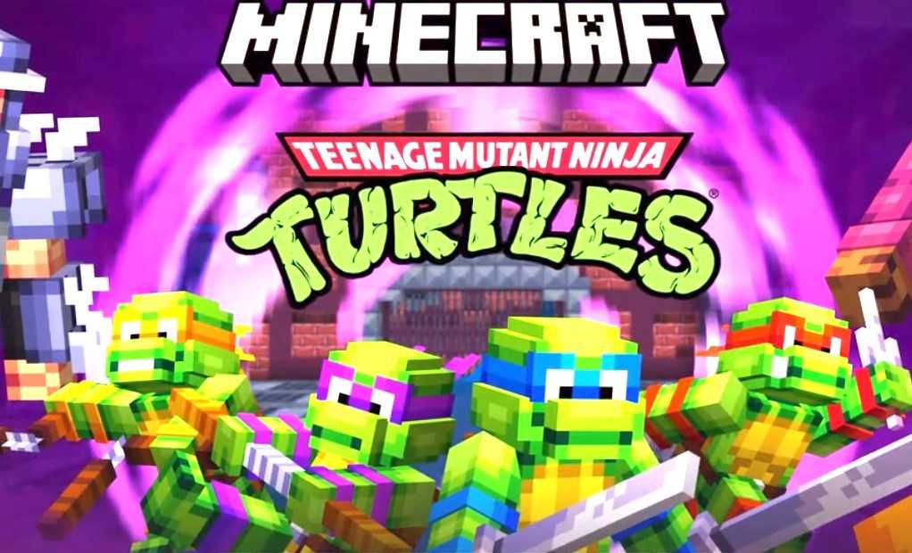 《我的世界》联动《忍者神龟》玩家可变身四神龟(我的世界联动超级飞侠)