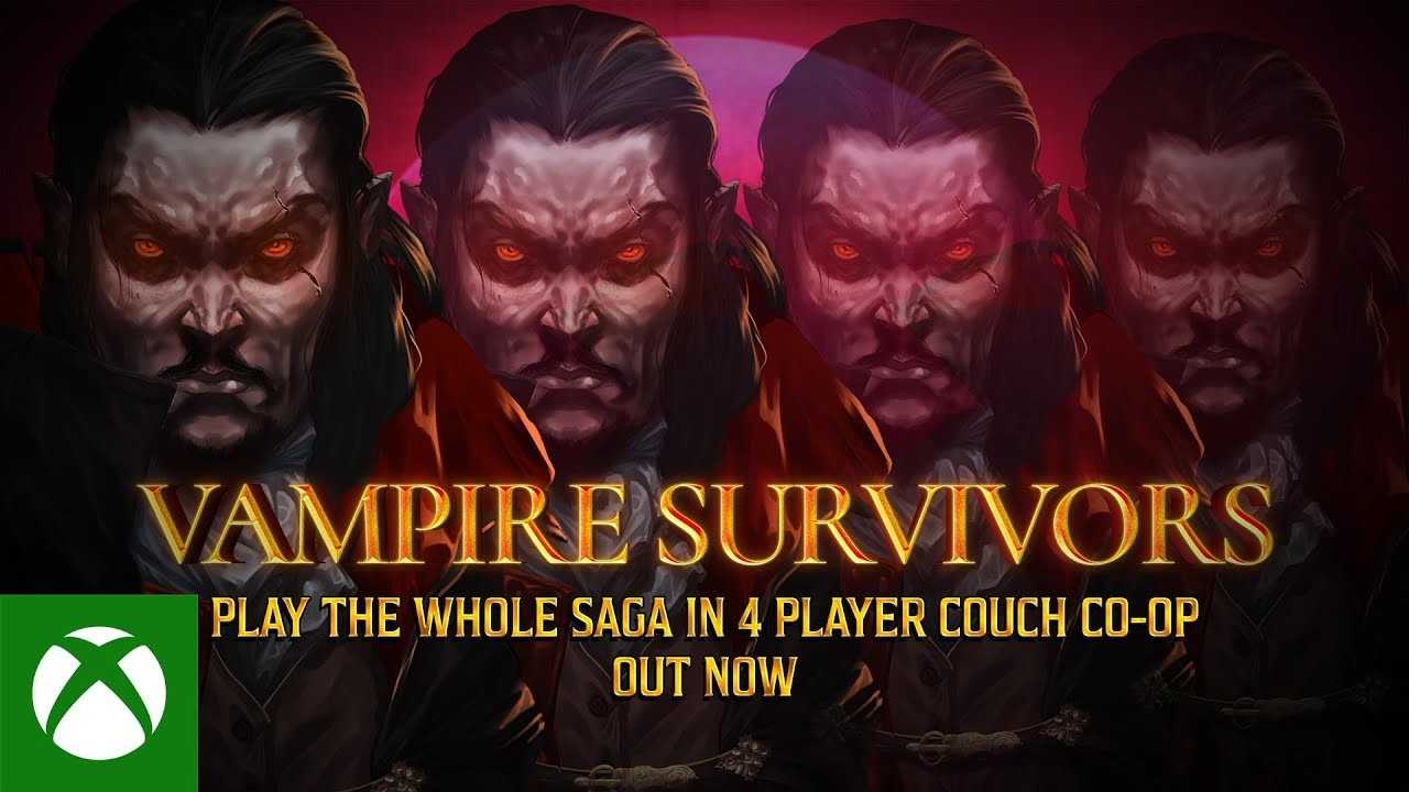 《吸血鬼幸存者》Switch和Xbox更新多人模式(吸血鬼幸存者黄色秘符在哪)