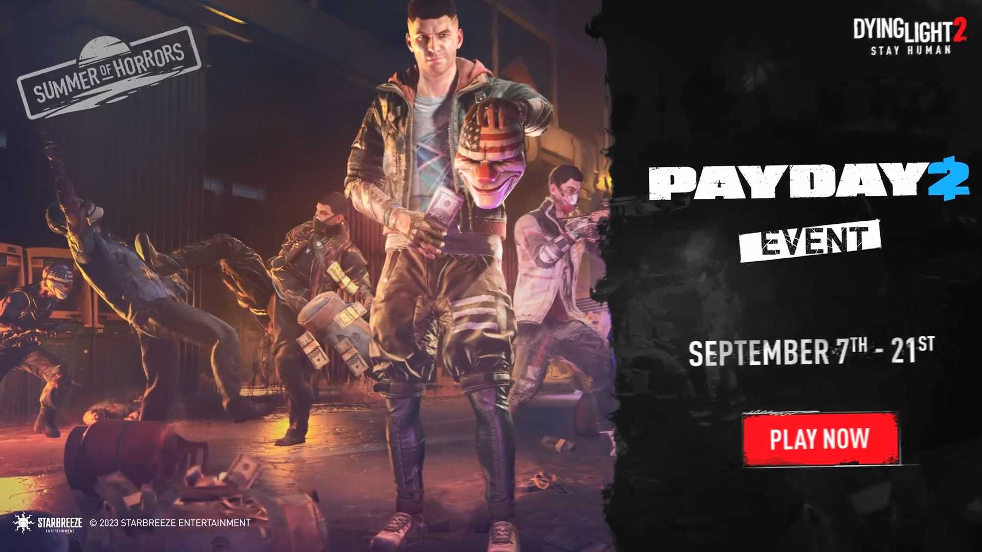 《消逝的光芒2》联动《收获日2》活动上线 追捕大盗感染者(消逝的光芒2传输器交给谁最好)