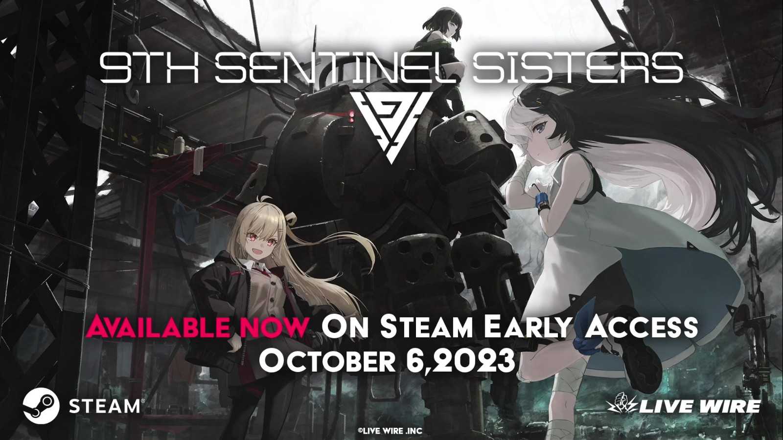 《第九哨兵姐妹》现已在PC平台推出抢先体验版