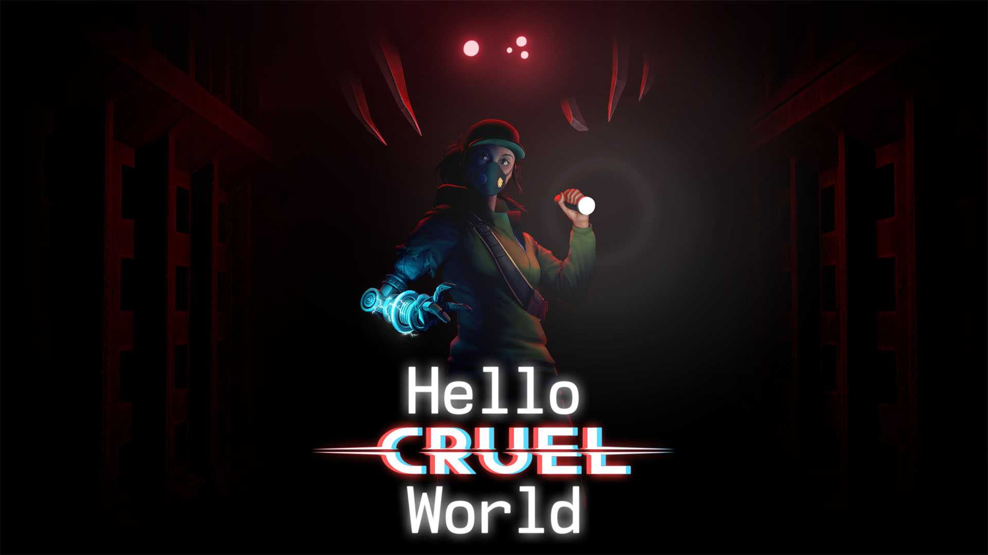 《HelloCruelWorld》steam页面公开废弃地下恐怖冒险