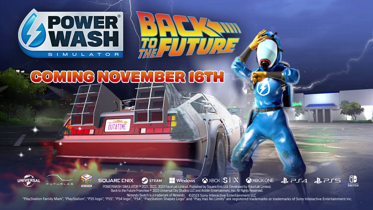 梦幻联动《回到未来》将于下月进驻《冲就完事模拟器》