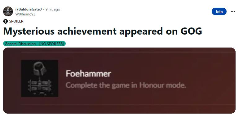 《博德之门3》或将添加新难度选项：“荣誉模式”(《博德之门3》探索废墟)