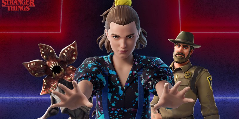 最新联动《怪奇物语》小十一加入《堡垒之夜》