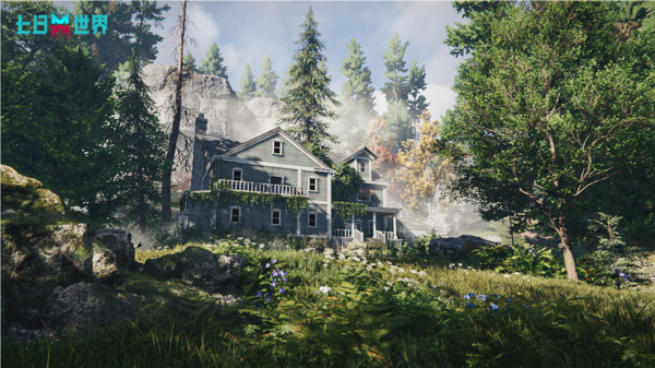《七日世界》别墅场景宣传图