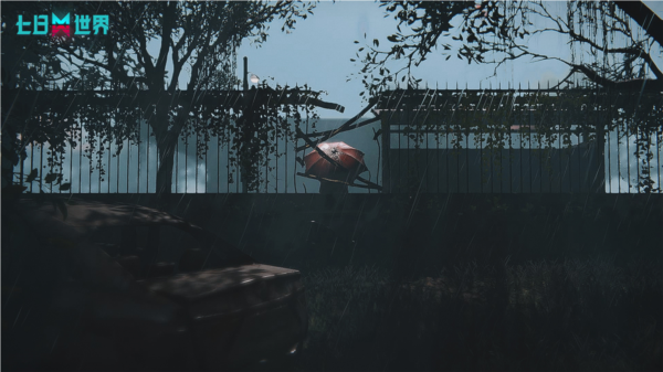 《七日世界》废弃公交站场景宣传图