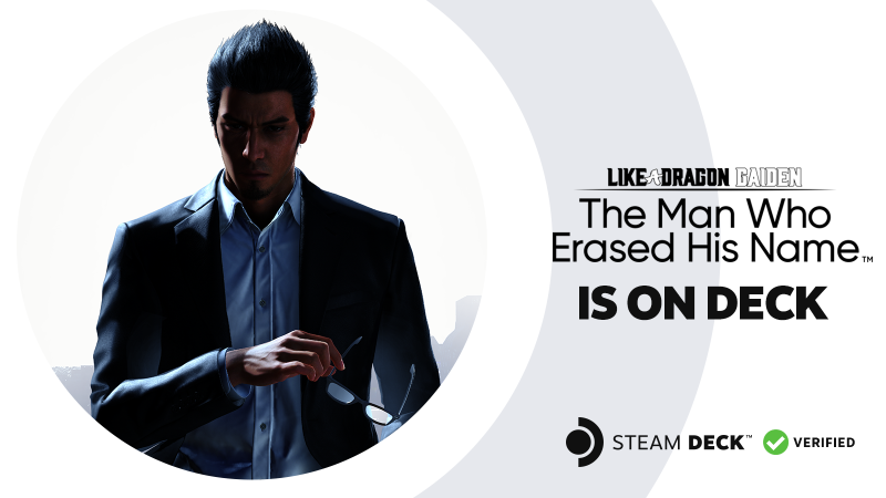 好评如潮《如龙7外传：无名之龙》通过SteamDeck验证