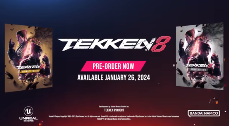 《铁拳8》「数字终极版」预购宣传视频公布(《铁拳8》Steam预购开启)