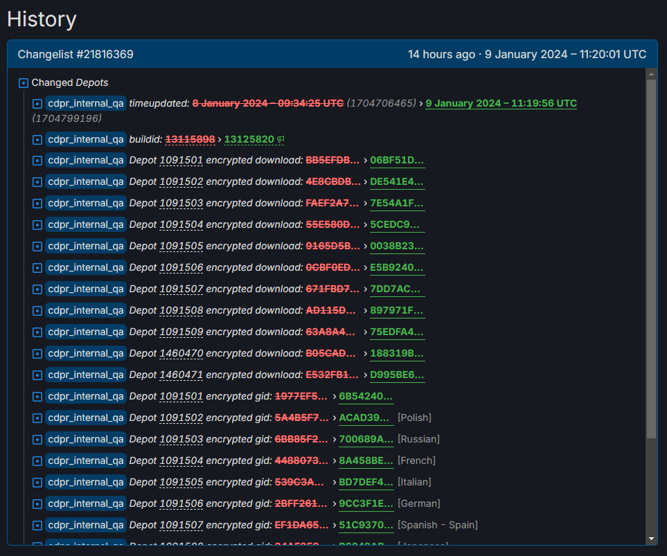 《赛博朋克2077》Steam后台更新新补丁或即将上线(赛博朋克2077手机版下载)