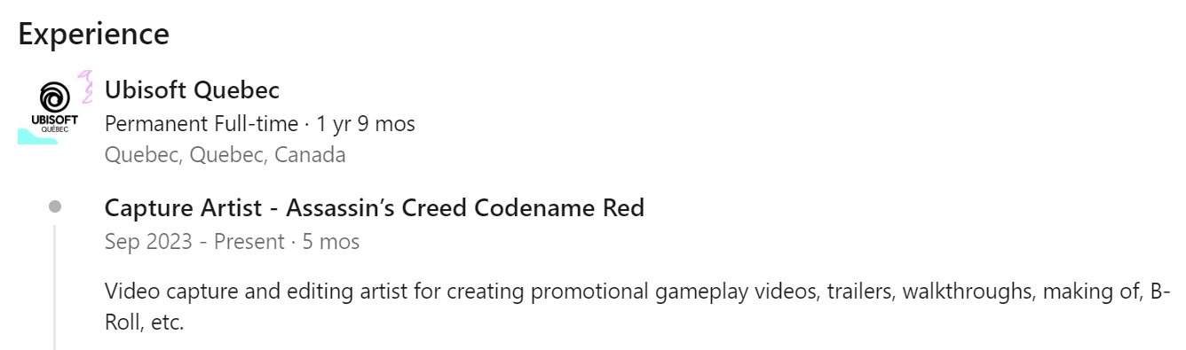 《刺客信条：RED》很快就要和玩家正式见面了(《刺客信条:RED》将是系列最后一个RPG游戏)
