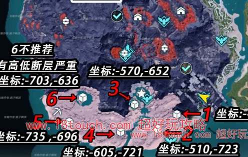 幻兽帕鲁石炭采集分布图一览(幻兽帕鲁石炭采集点位)