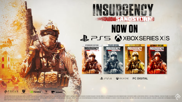 《叛乱:沙漠风暴》现已登陆PS5及XboxS，带来无与伦比的沉浸感(叛乱沙漠风暴本地游戏)