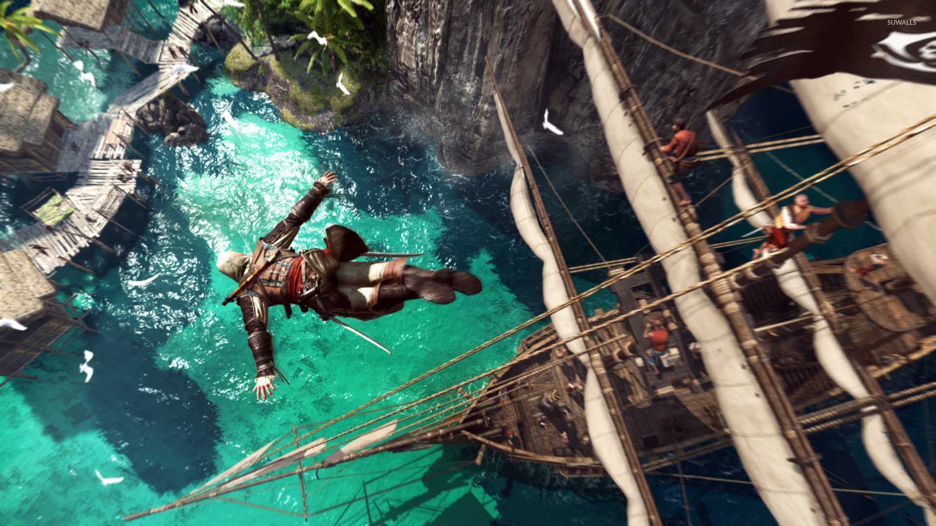 《碧海黑帆》推出后《刺客信条4：黑旗》Xbox在线率激增31%(《碧海黑帆》跳票原因)