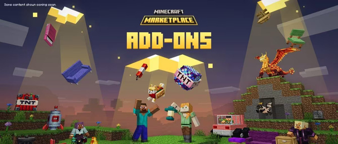 基岩版《我的世界》追加Addons功能大量组件道具适用(基岩版我的世界远古残骸在第几层)
