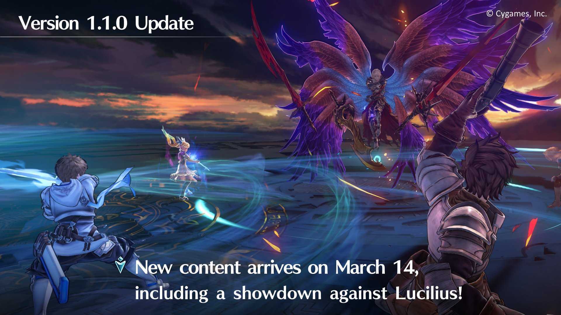 《碧蓝幻想：Relink》1.1.0更新将会在3月14日上线(碧蓝幻想relink价格steam)