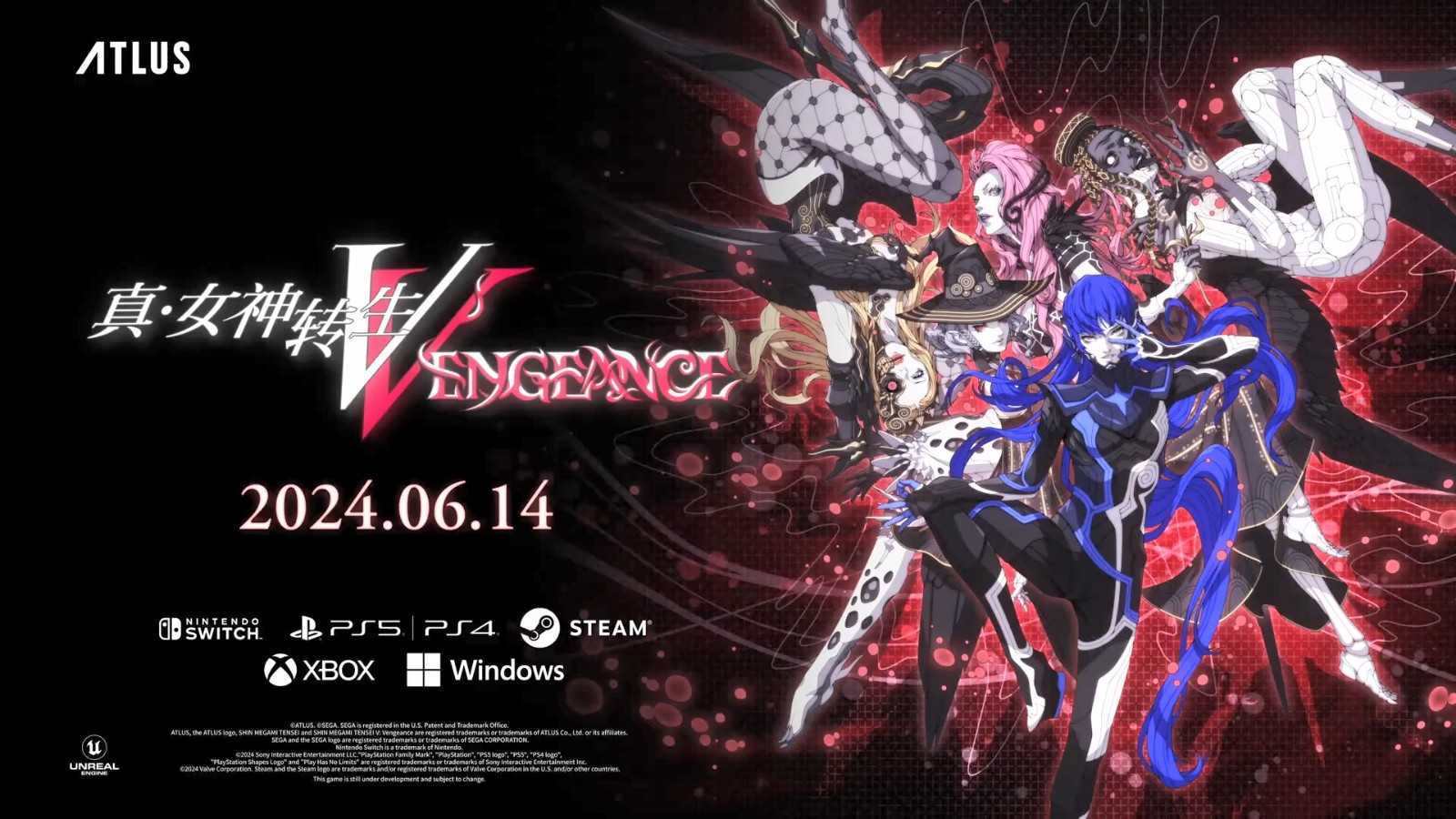 《真女神转生5：复仇》新PV公布6月14日正式发售(真女神转生5下载)