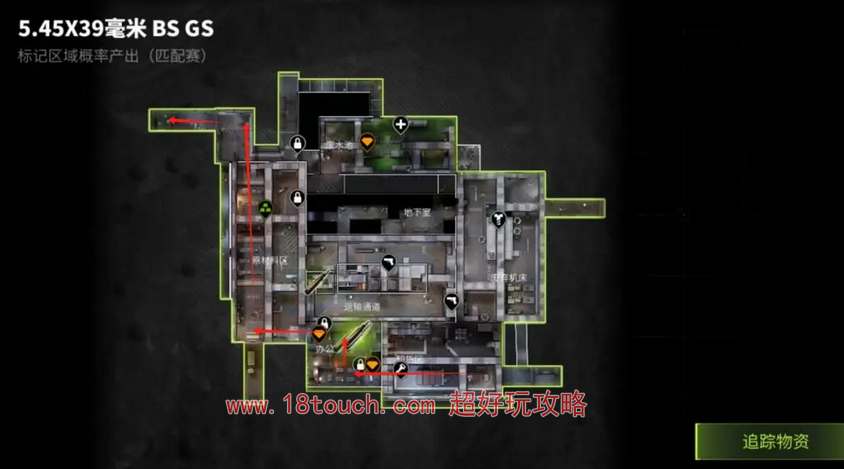 萤火突击巴夫工厂摸金路线分享