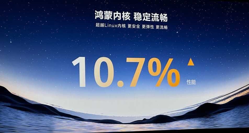 鸿蒙内核已超越Linux内核！