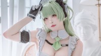 韩妹《妮姬：胜利女神》COS图赏：身材优势尽显(妮姬是谁)