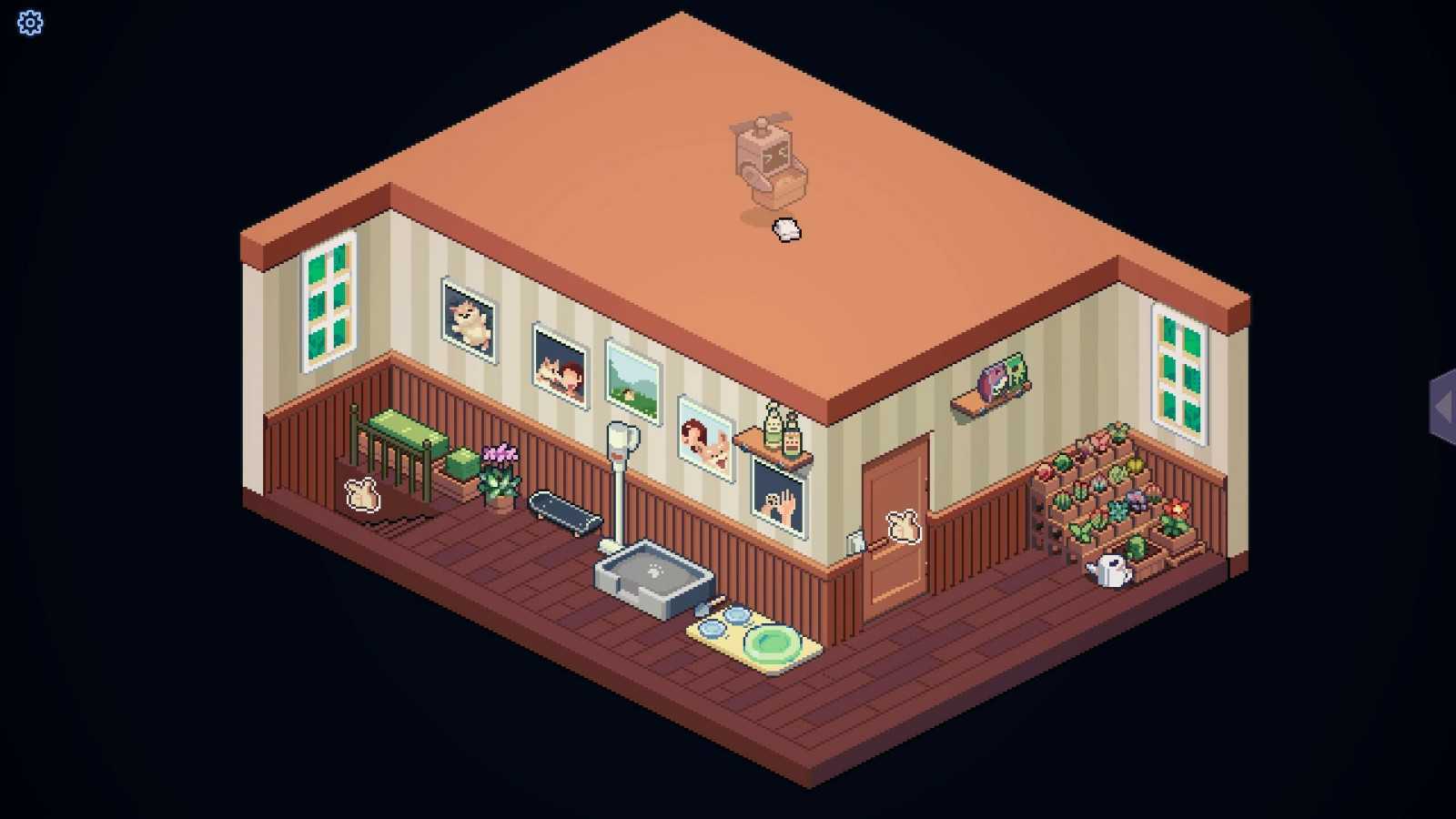 像素风搬家模拟游戏《呓语小镇》Steam页面上线