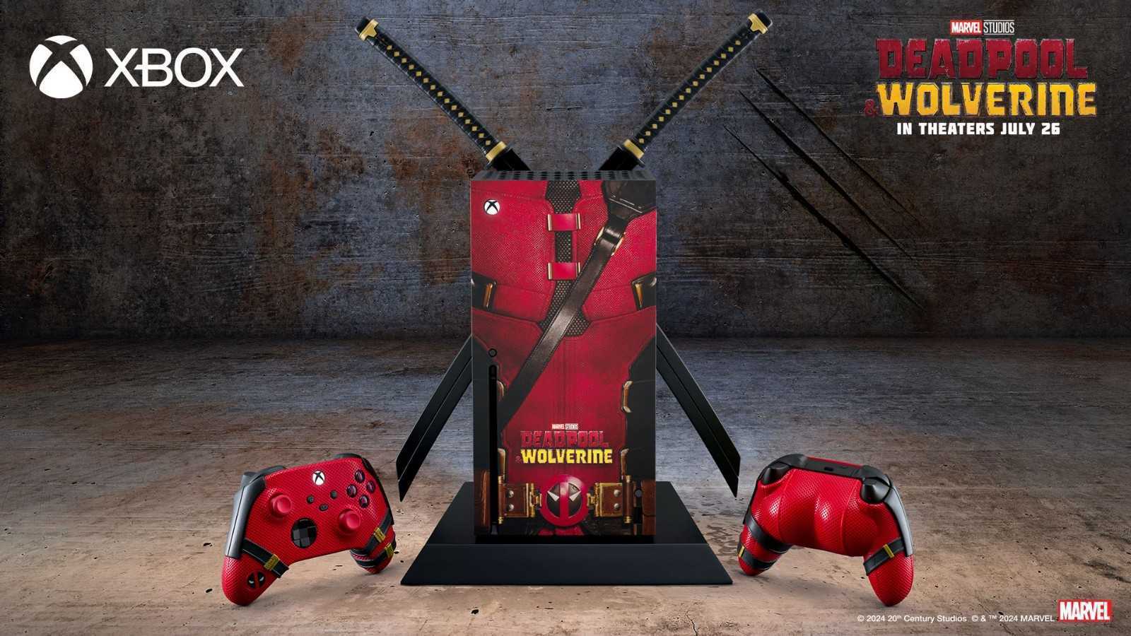 《死侍与金刚狼》联动Xbox限量版手柄(《死侍与金刚狼》)