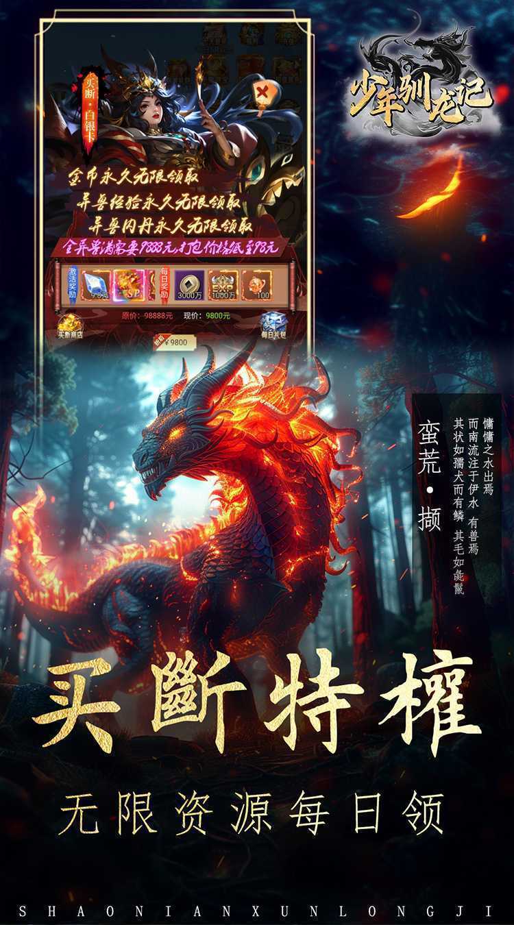 少年驯龙记（0.05折充值送金版）手机版