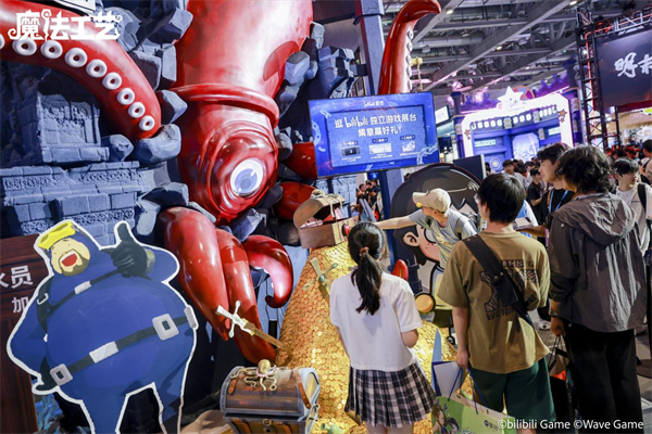 从深海到魔法世界！《魔法工艺》×《潜水员戴夫》联动惊艳亮相BW2025