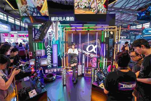 索尼亮相2025 China Joy，影像电竞双线布局打造沉浸体验
