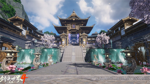 无缝江湖世界！西山居新游《剑侠世界4:无限》今日首测开启