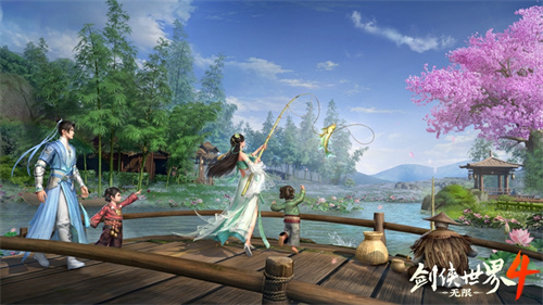 无缝江湖世界！西山居新游《剑侠世界4:无限》今日首测开启
